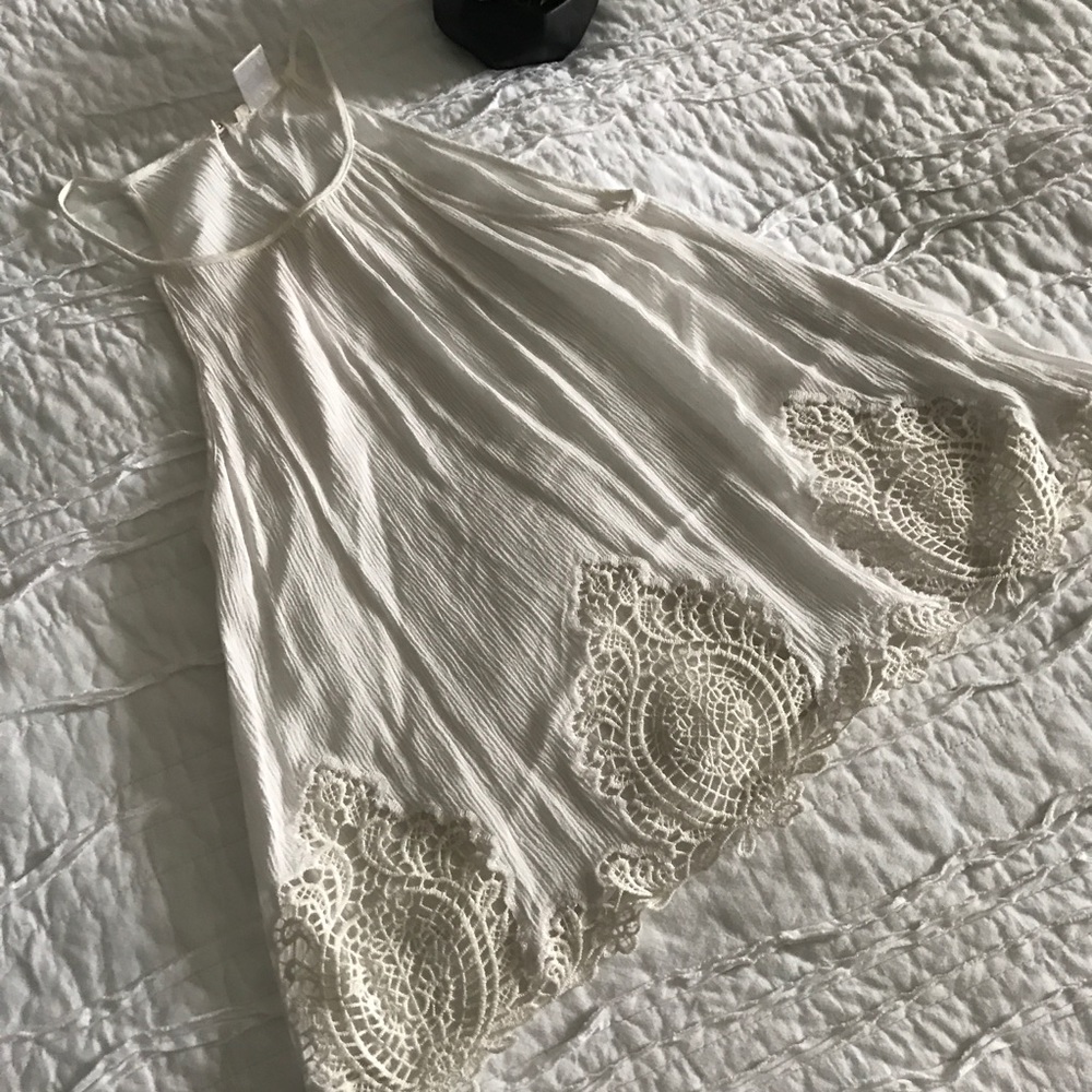 White tank top